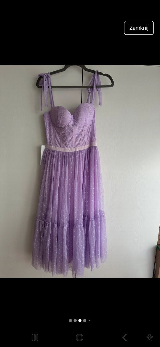 Sukienka gorsetowa midi