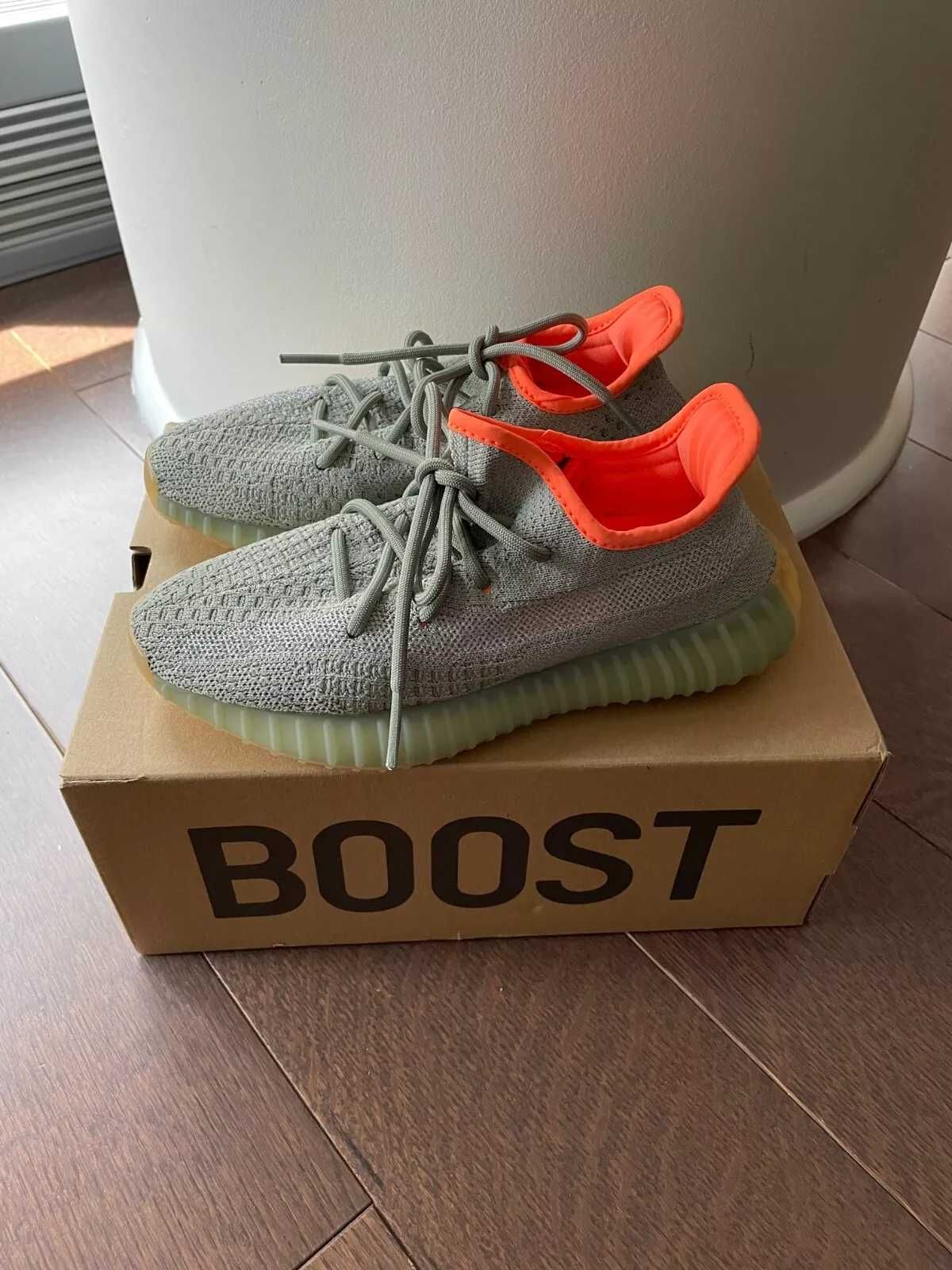 adidas Yeezy Boost 350 V2 Desert Sage (z pudełkiem po butach) R-45