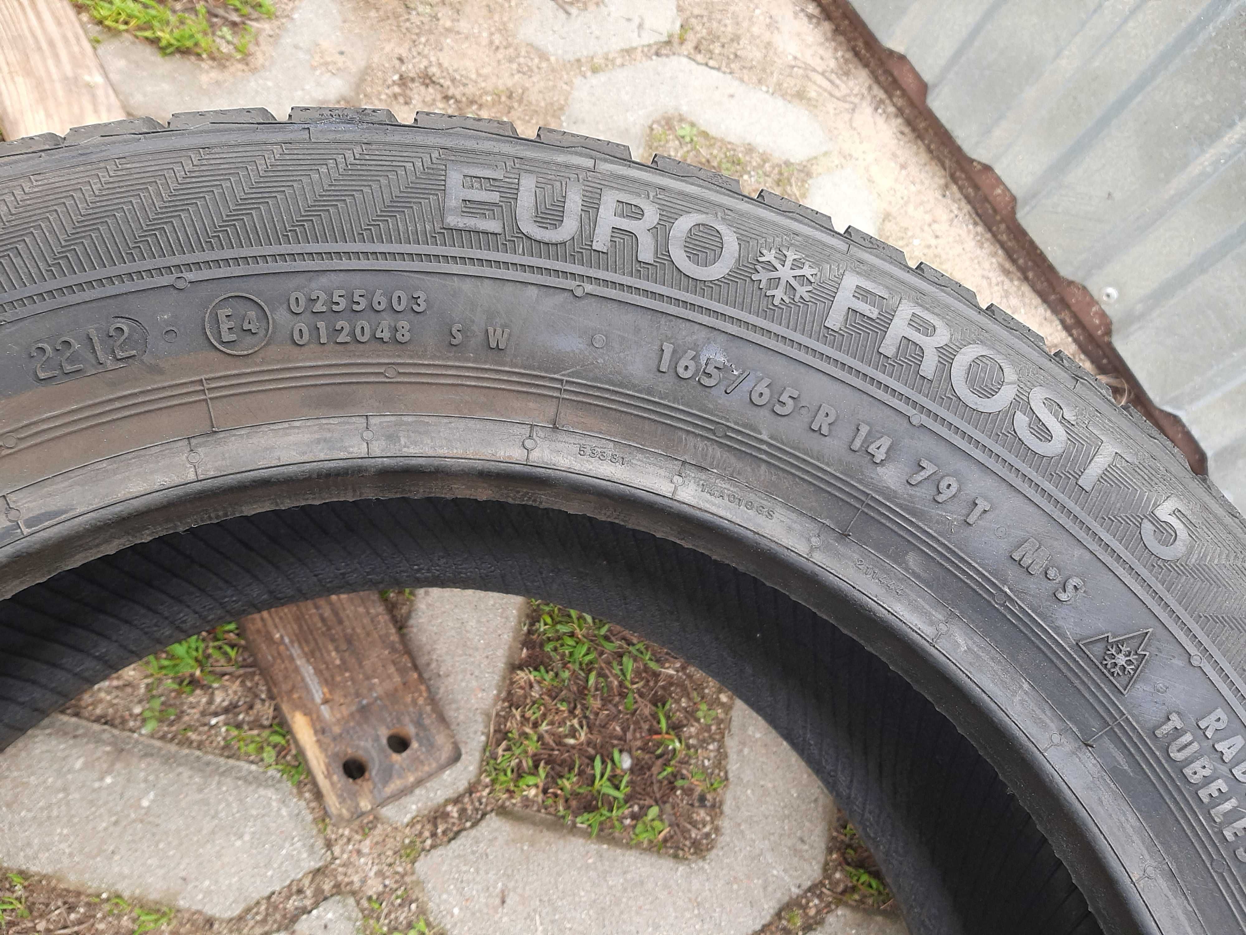 2x Opony zimowe 165/65R14 Gislaved EuroFrost 5 / Nowe