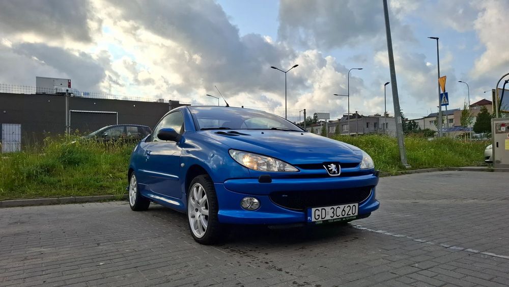Peugeot 206 CC Stan bardzo dobry, cabrio, peugot 206CC kabriolet