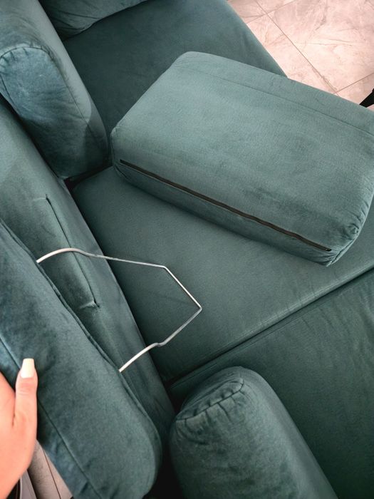 Sofa BRW, butelkowa zieleń