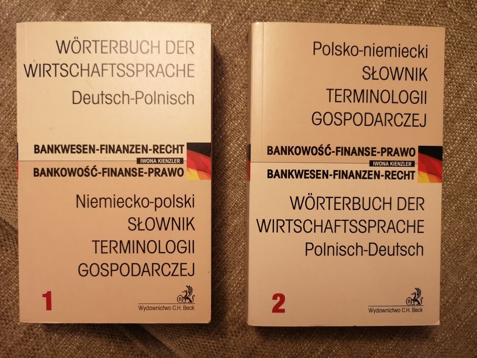 Słownik terminologii gospodarczej Polsko Niemiecki