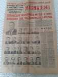 Unikatowa gazeta "Głos Pracy"z 1975 r.
