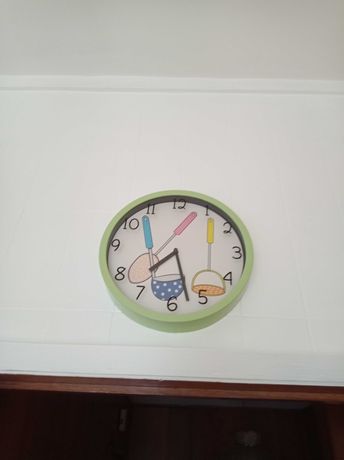 Relógio Cozinha Colorido