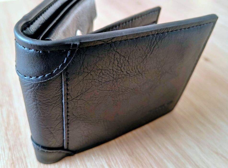 Portfel męski skóra eko. Nowy