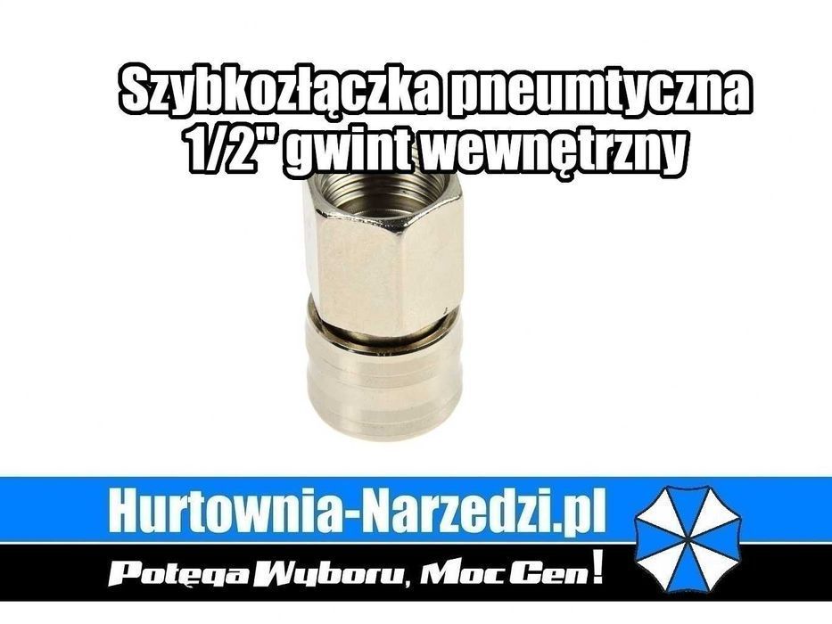 Szybkozłączka pneumatyczna 1/2" GW typ żeński gwint wewnętrzny