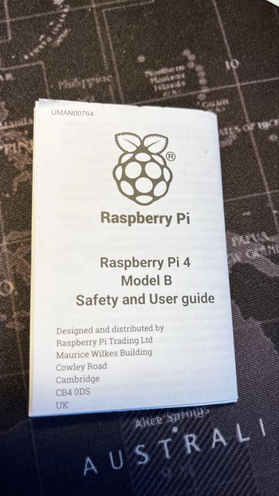 Raspberry Pi 4 model B WiFi DualBand Bluetooth 4GB RAM 1,8GHz