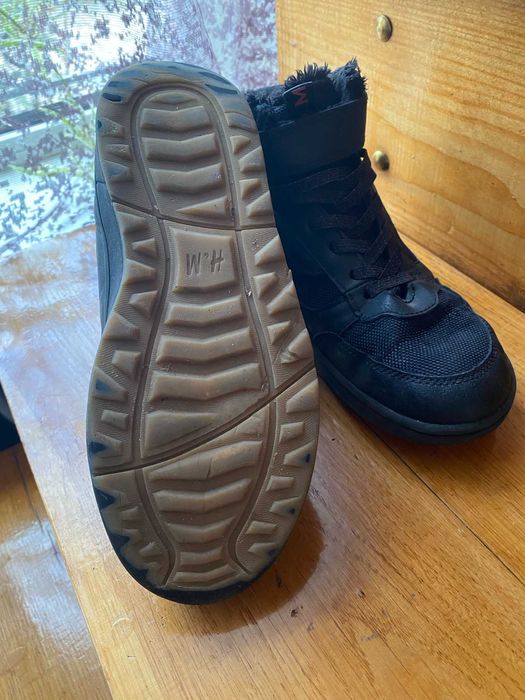 Кросівки (Кроссовки) дитячі зимові високі H&M в ідеалі.Устілка 21-21,5