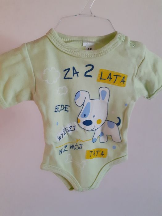 Body dla chłopca z napisem