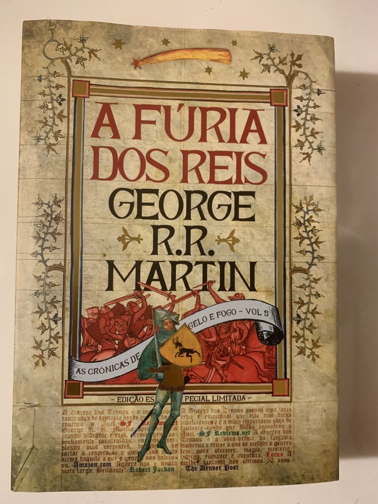 Livros edição especial “Game of Thrones”