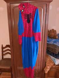 Комбинезон флисовый Человек Паук, Spider Man,размер L,XL