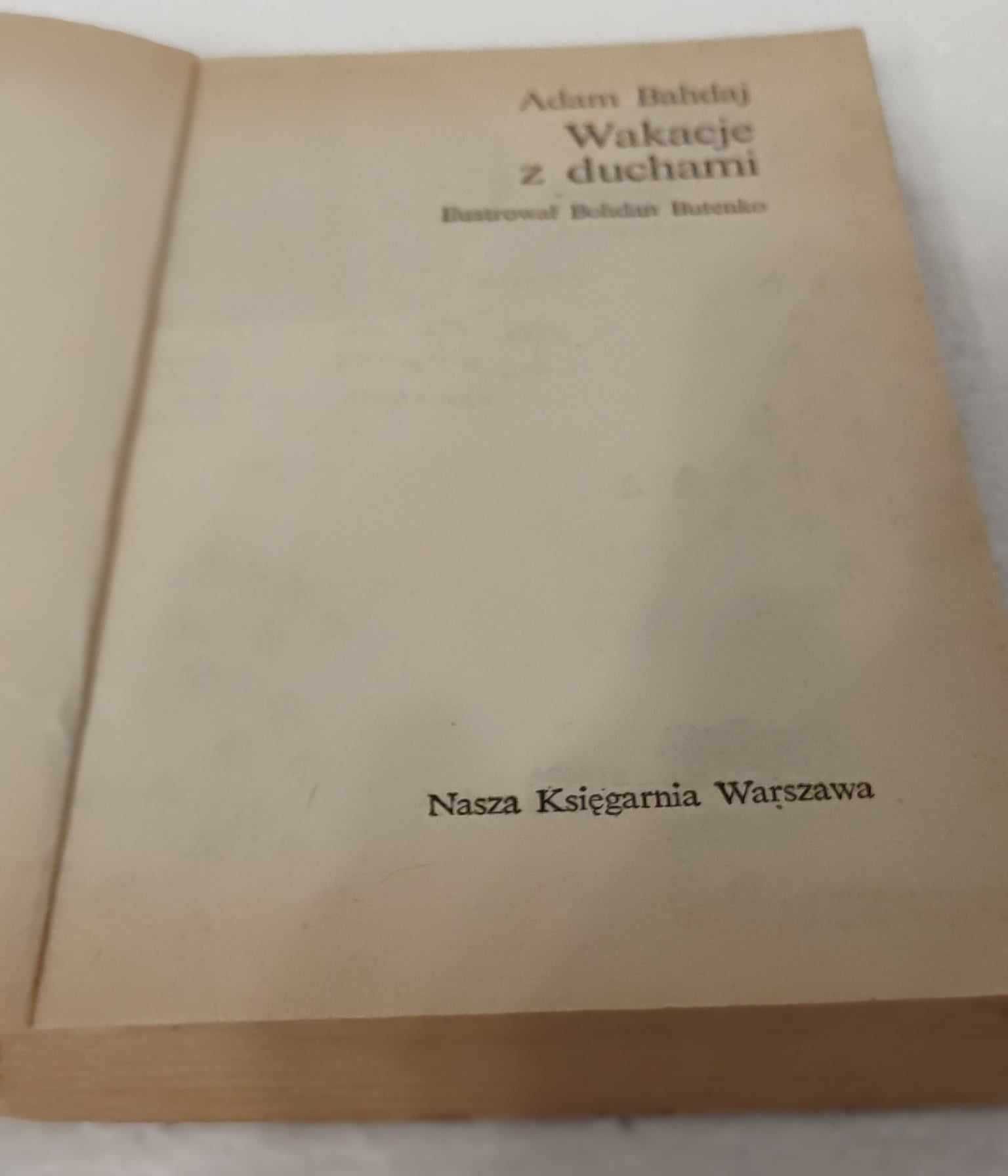 Wakacje z duchami, Adam Bahdaj