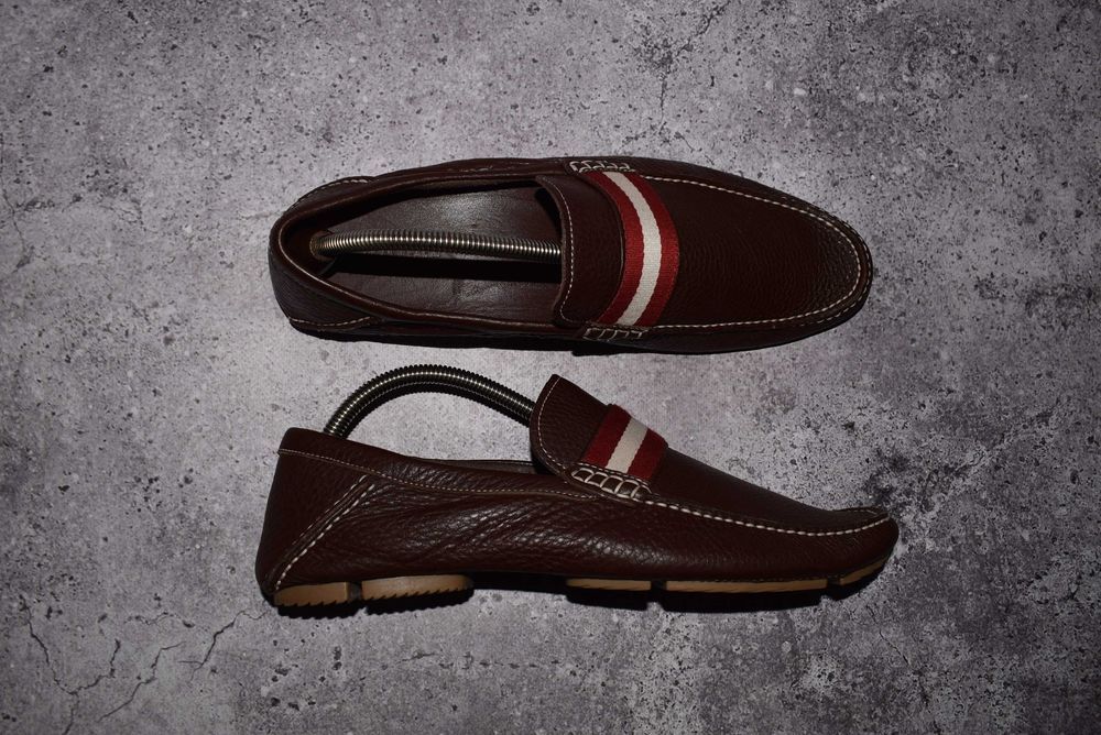 Bally Agir Loafers (Мужские Кожаные Туфли Лоферы Моасины Балли Италия