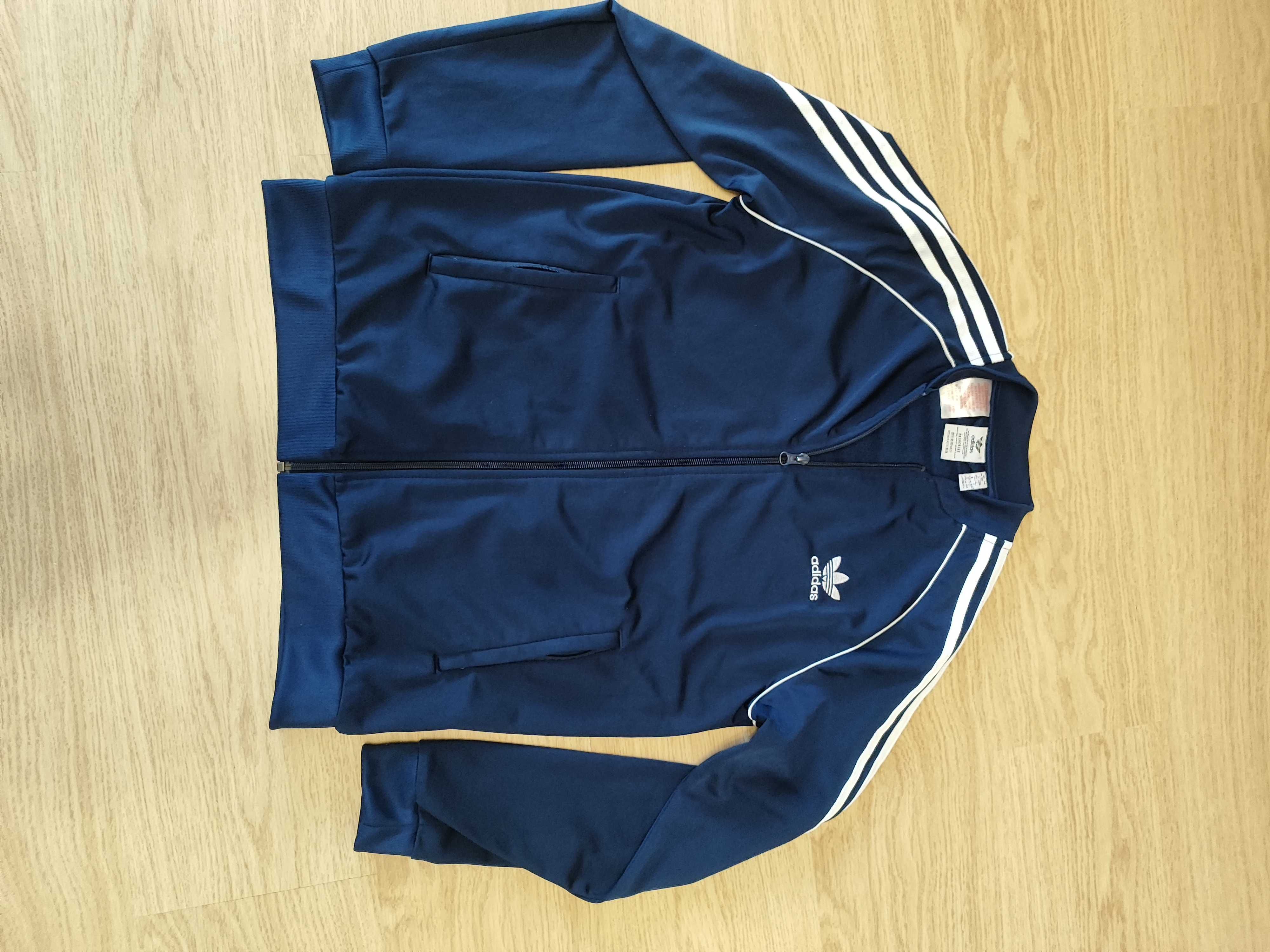 Темно-синя зіпка Adidas