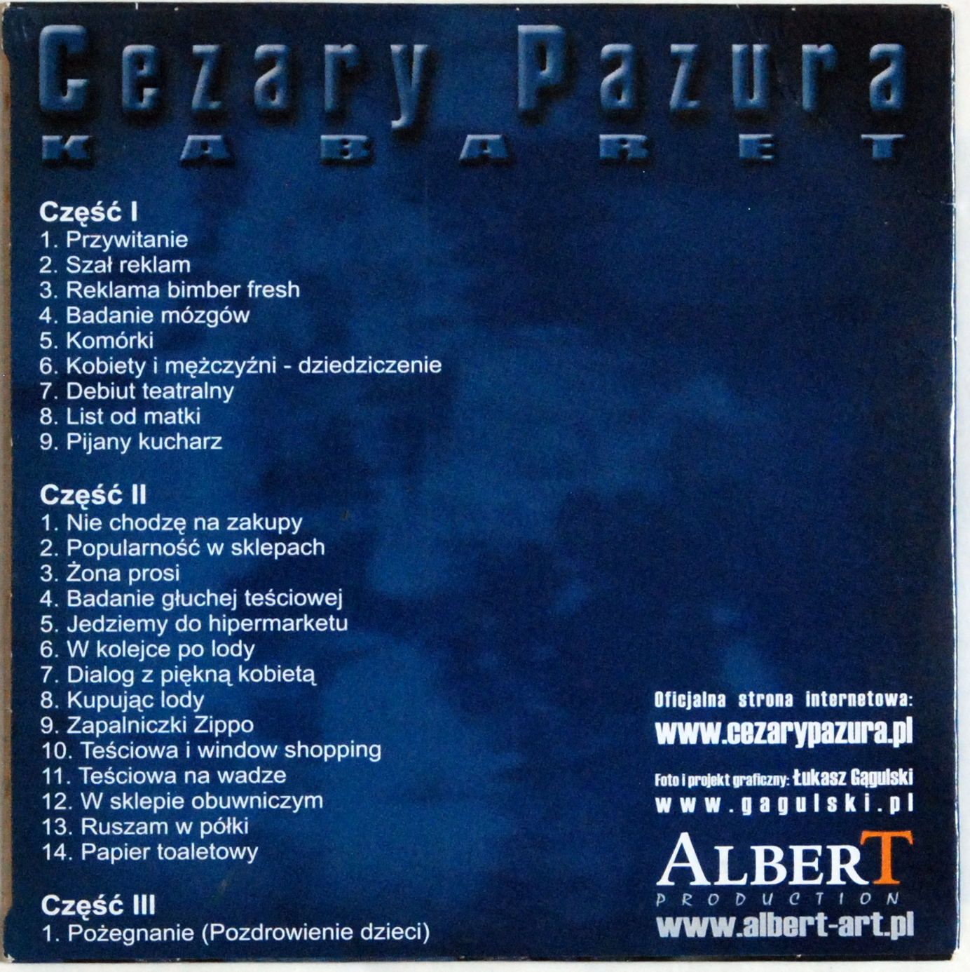 DVD Cezary Pazura - Kabaret