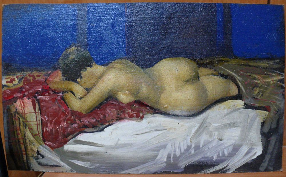 Живопись, Масло. Девушка Эротика НЮ. Классика. Худ. Сердюков Александр