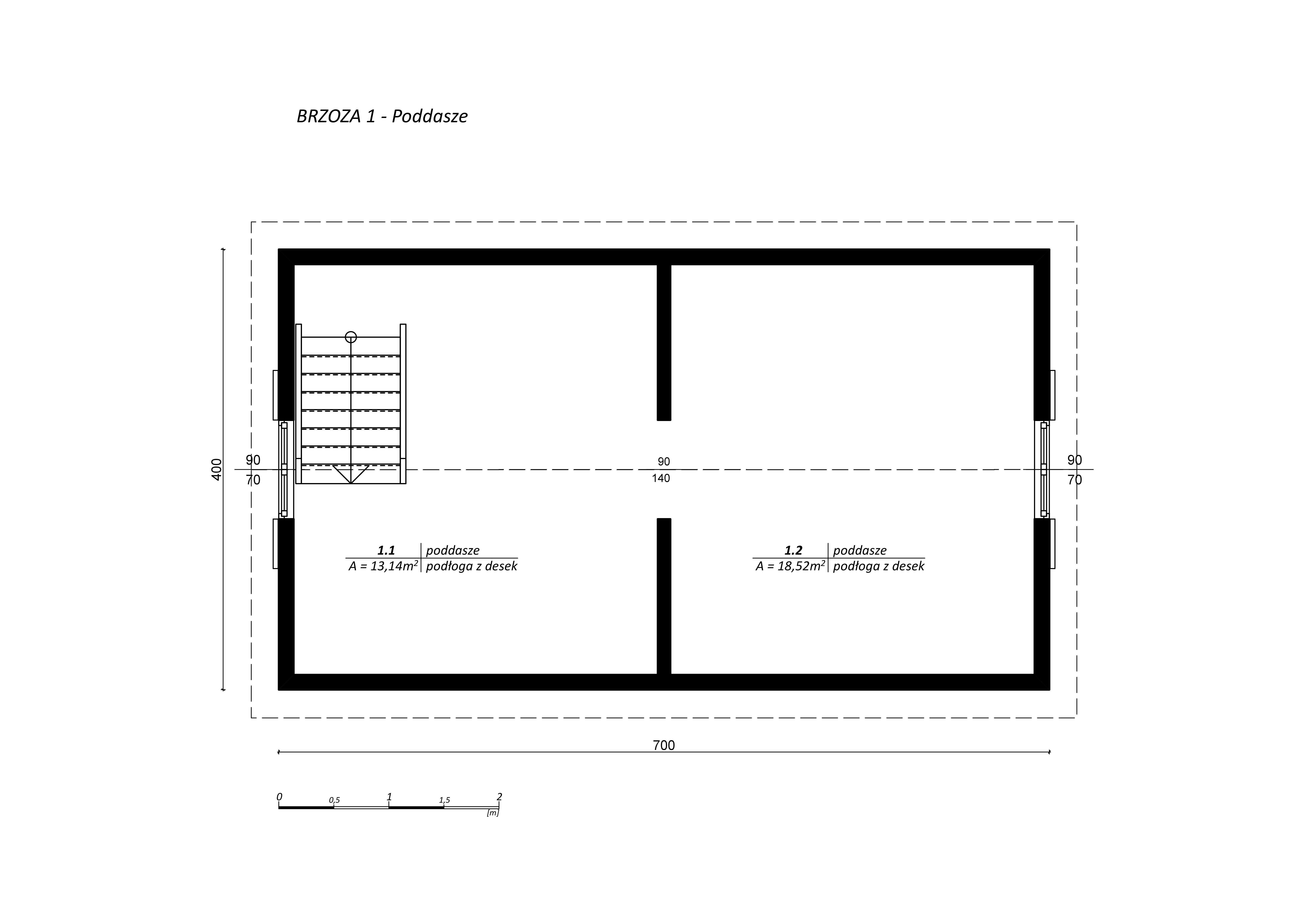 Dom drewniany,letniskowy,ogrodowy,dom do 35m2,Brzoza1  4x7m