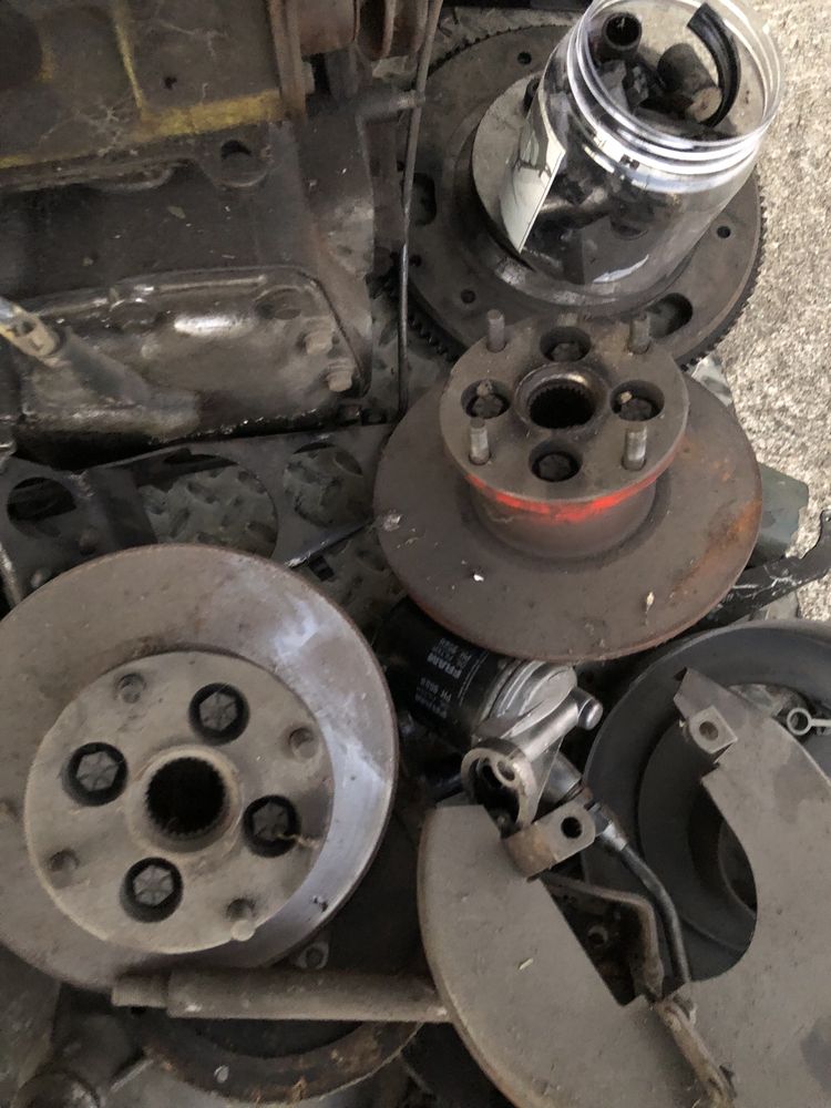 Motor mini 1100 caixa automatica + lote de peças