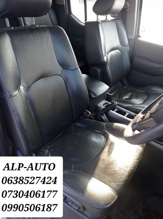 Салон сидения сидіння шкіряні кожа авторозборка Nissan Navara D40