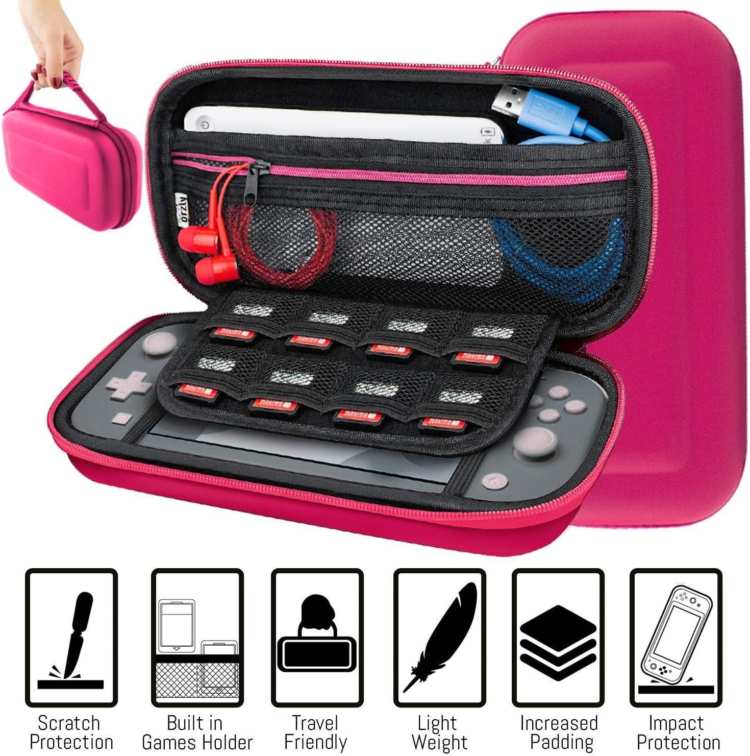 Etui do Nintendo switch lite plus akcesoria