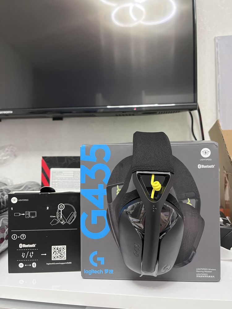 Наушники Logitech G435 беспроводные (новые)