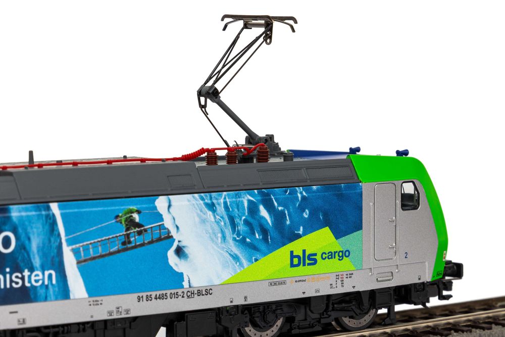 PIKO H0 57945 - Lokomotywa Elektryczna Re 485, BLS, Ep.VI