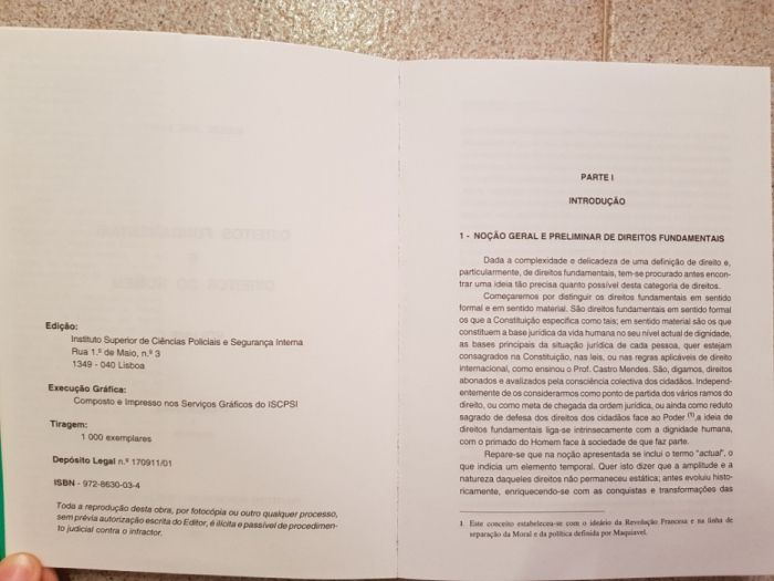 Direitos Fundamentais e Direitos do Homem