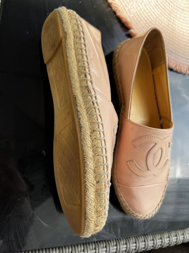 Espadryle Chanel 37 24cm