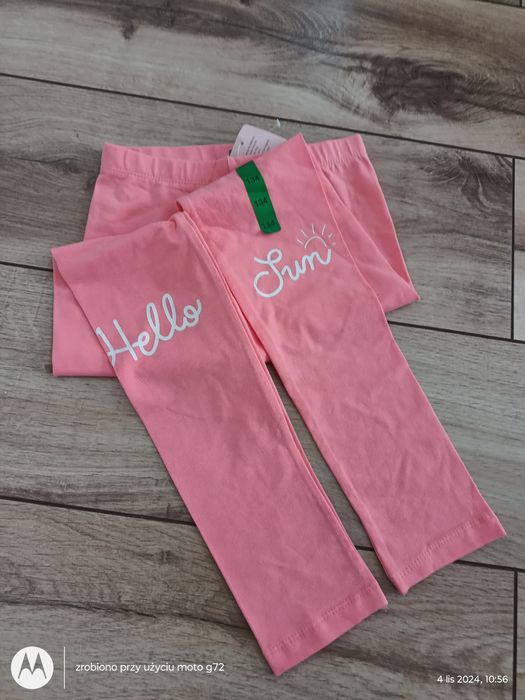 Getry legginsy nowe r.134
