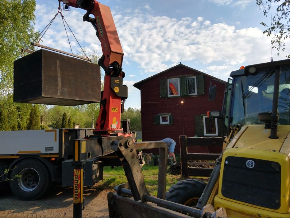 szambo betonowe z wykopaniem, podłączeniem na gotowo Boszkowo