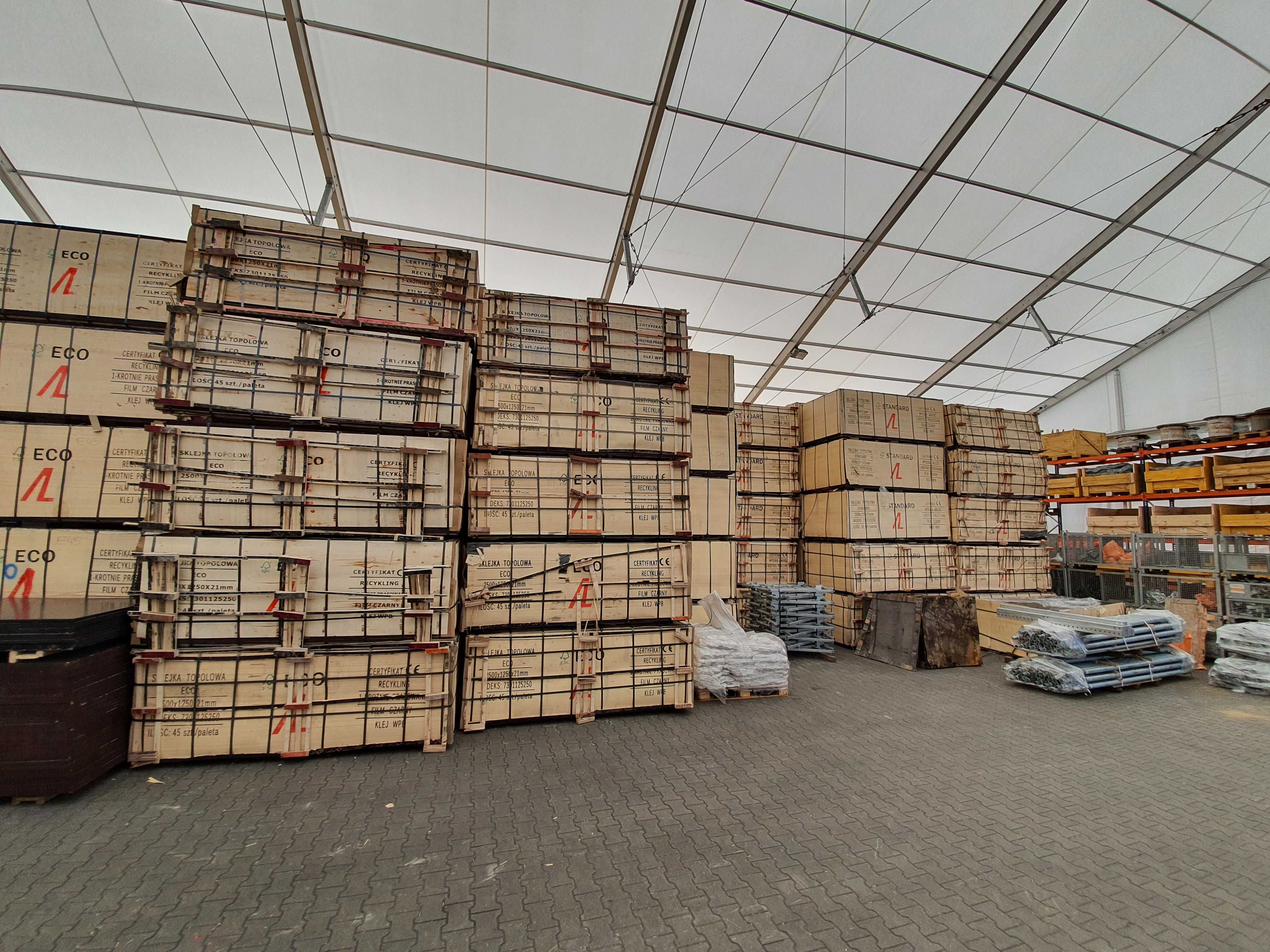 Płyta sklejka topola recykling sprzedaż paletowa