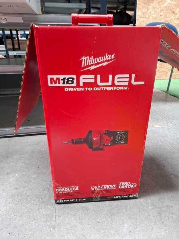 Milwaukee M18 FDCPF10-201C FUEL™ - Bezprzewodowy Przepychacz do Rur