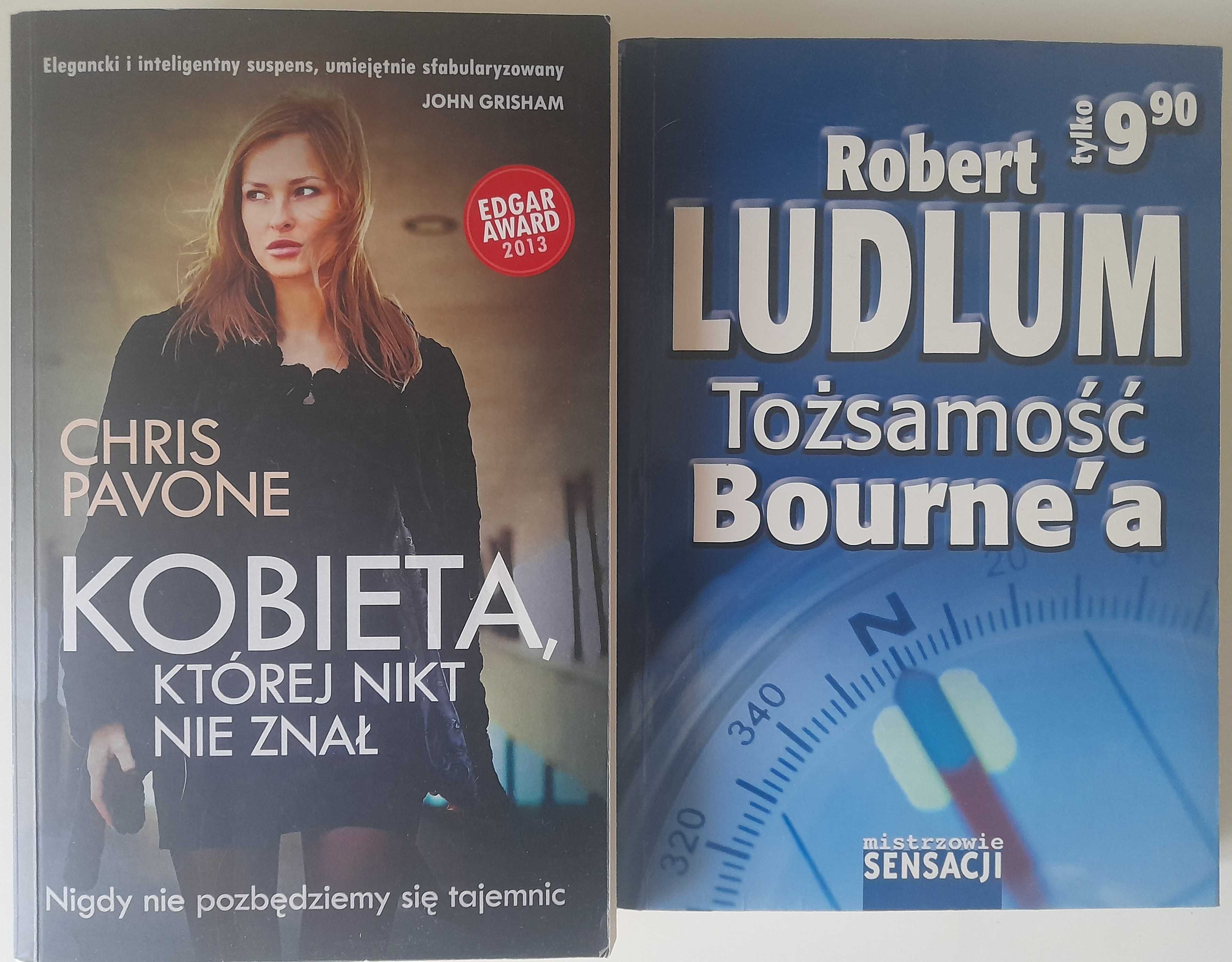 Kobieta, której nikt nie znał Ch. Pavone, Tożsamość Bourne'a R. Ludlum