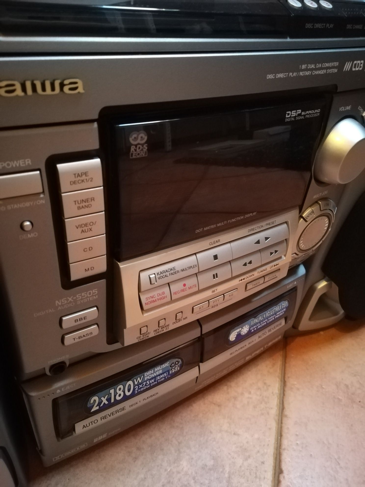 Aparelhagem AIWA NSX S505