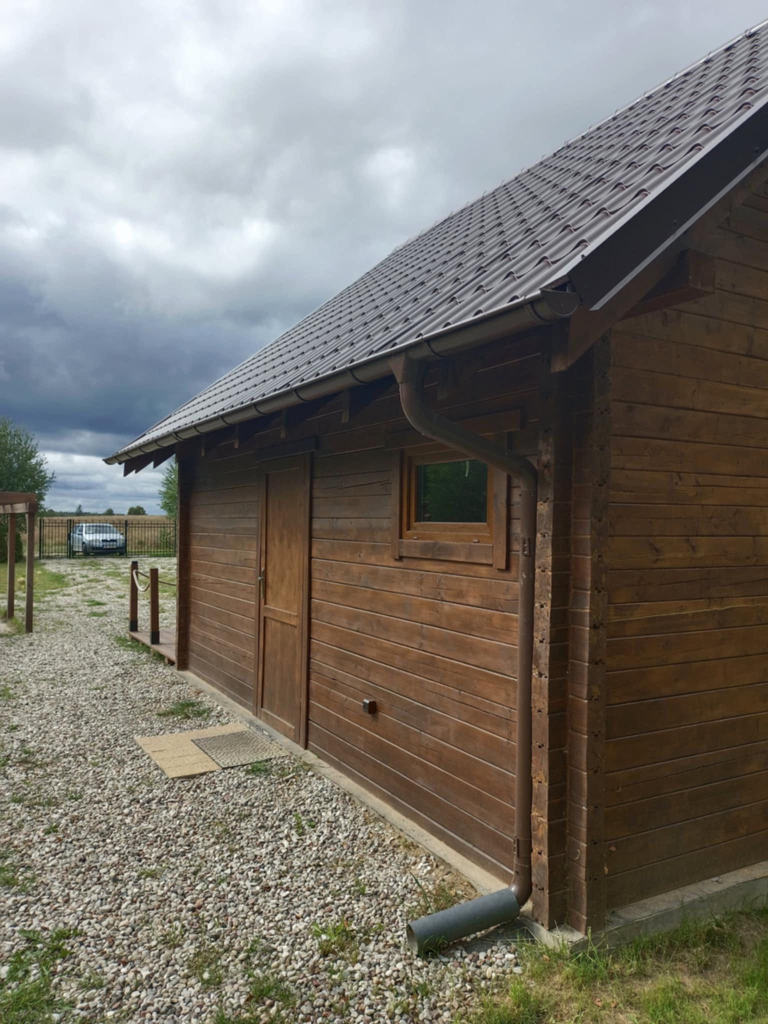 Całoroczny domek letniskowy z sauną i kominkiem