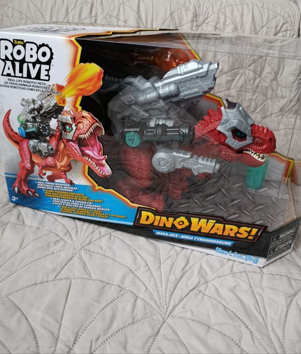 Dinozaur interaktywny robot alive mega rex zabawka Zuru Nowy