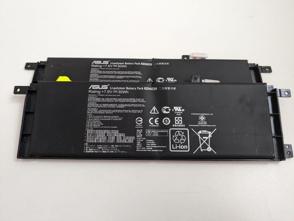 Батарея для ноутбука ASUS X553 X553MA B21N1329 +7.6V 30Wh

Оригінал