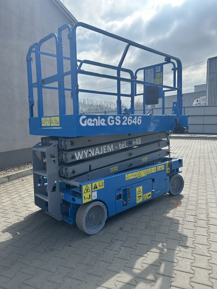 Podnośnik nożycowy Genie GS 2646 Wynajem
