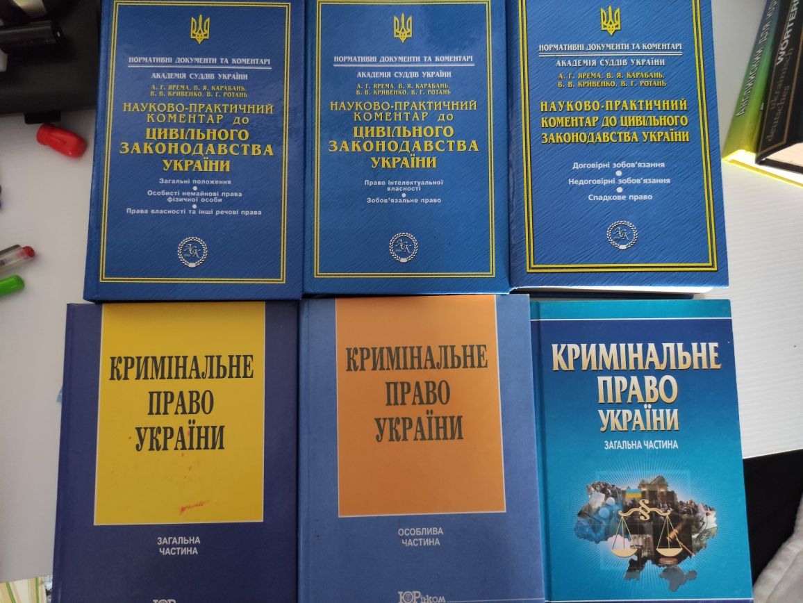 Кримінальний кодекс, теорія держави і права України, кримінальне право