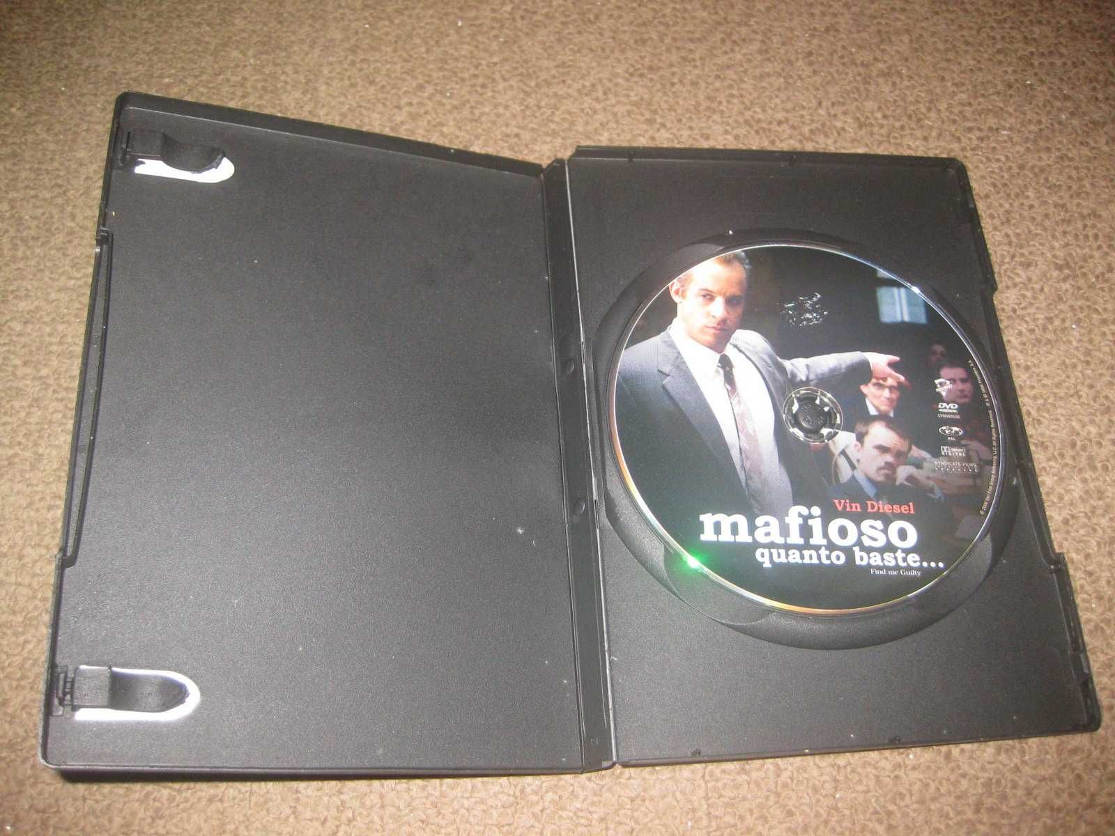 DVD "Mafioso Quanto Baste..." com Vin Diesel