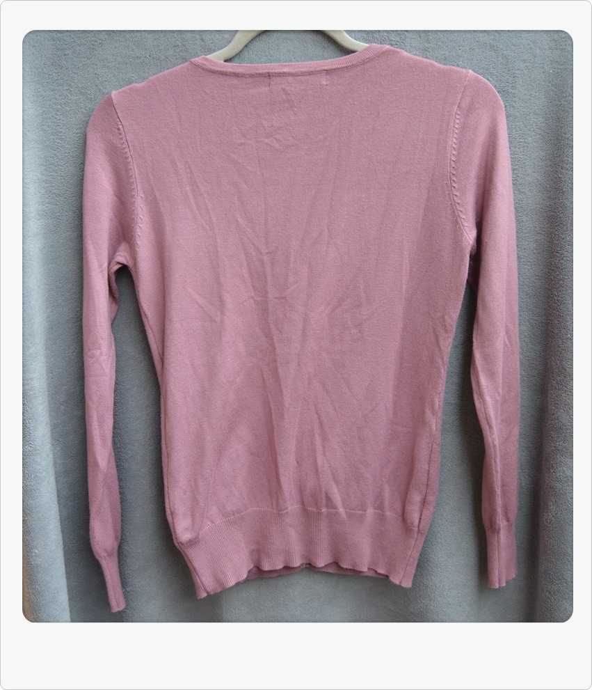Sweter kaszmir bawełna Ebelieve rozmiar M