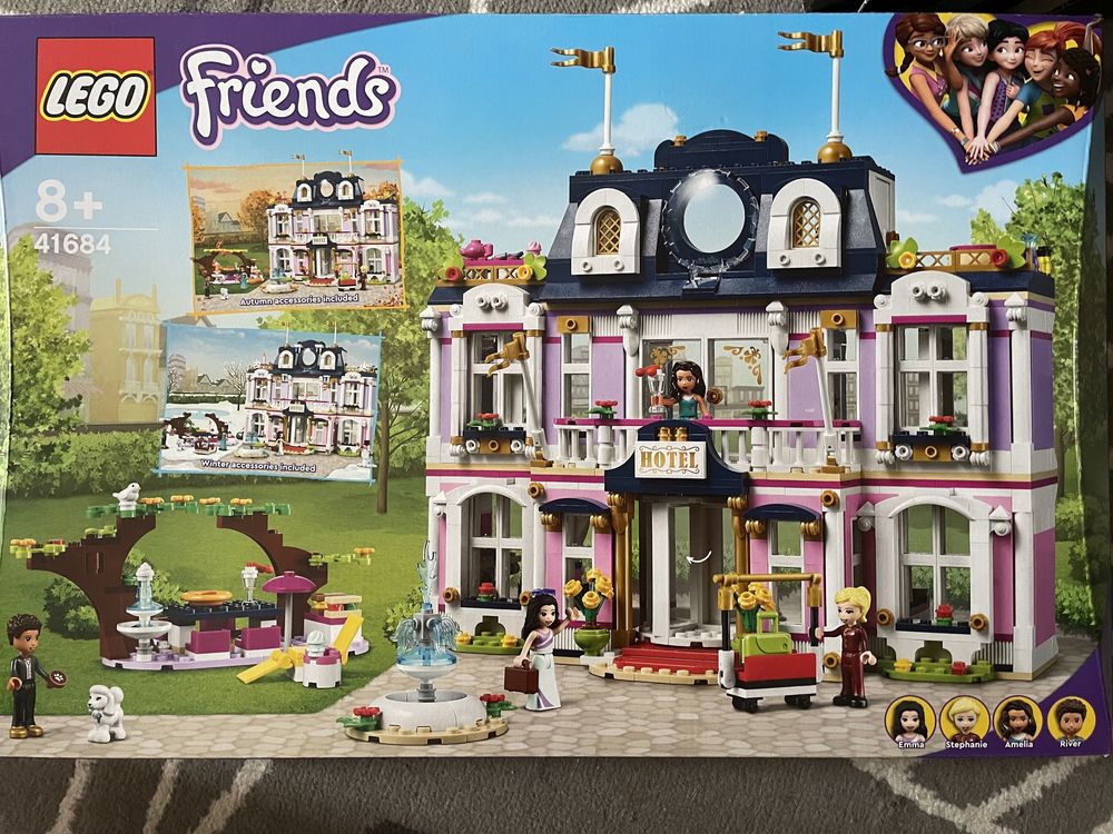 41684 lego zestaw nowy friends hotel