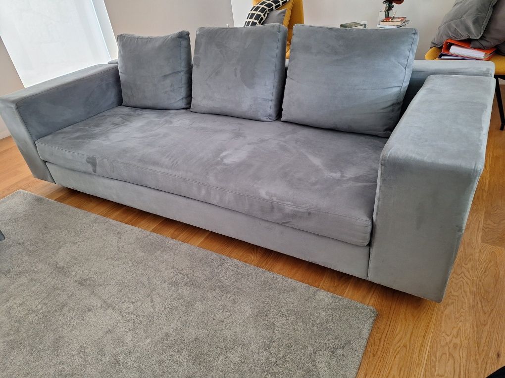 Sofa 3 lugares estilo Minotti