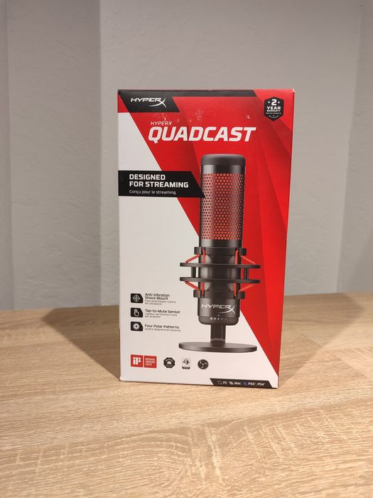 Мікрофон для ПК HyperX Quadcast