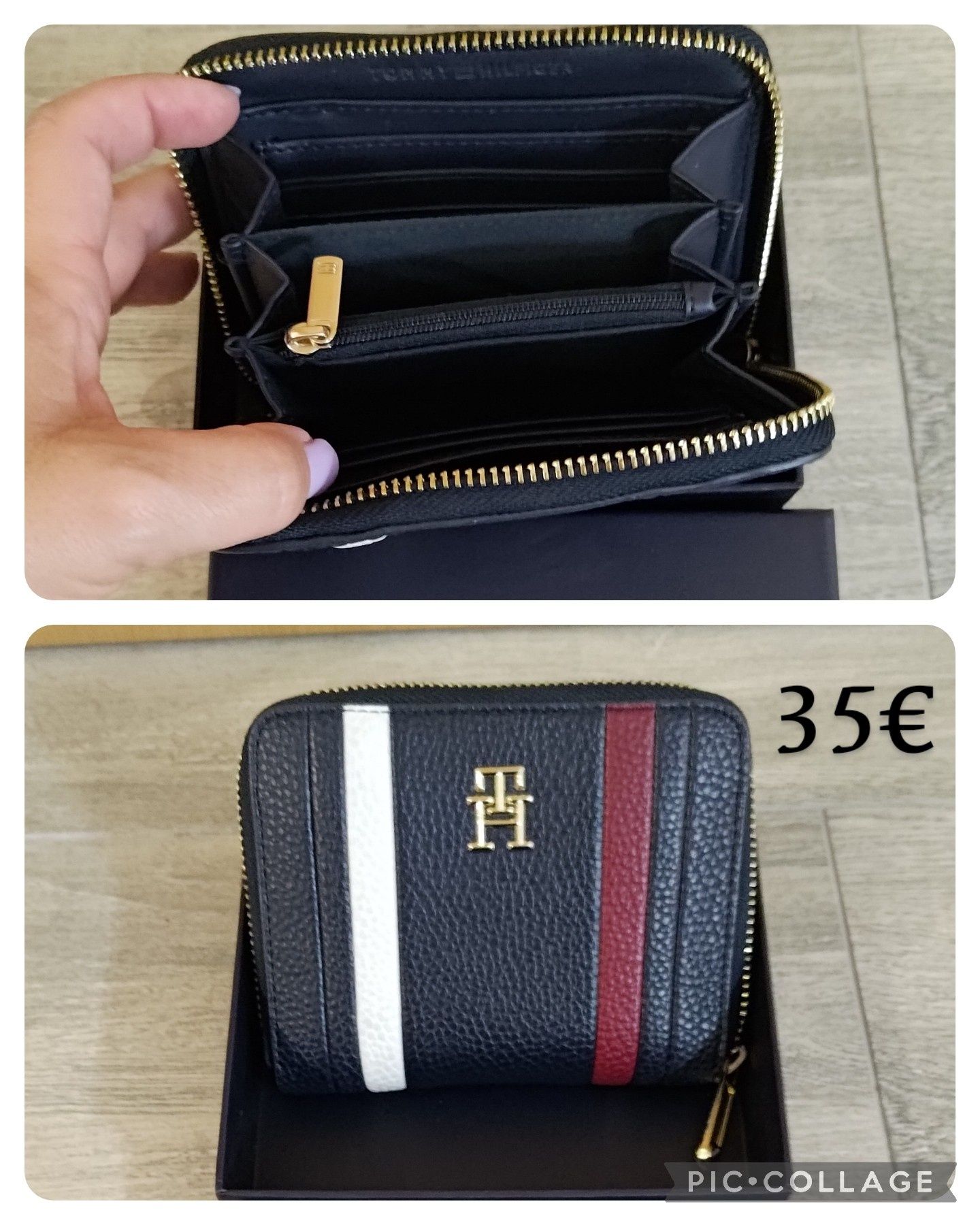 Porta moedas Guess e Tommy Hilfiger