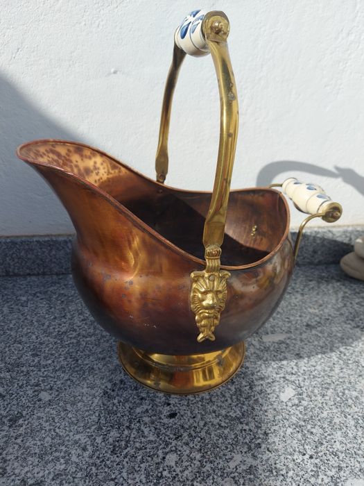 Linda peça em Cobre e Latão Vintage.