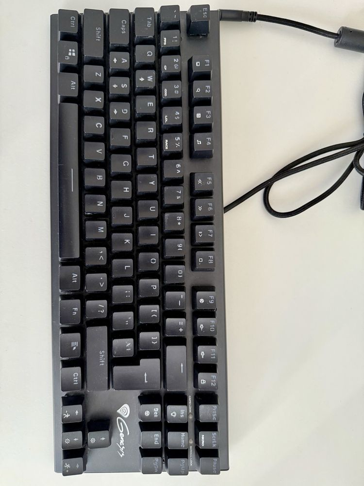 Klawiatura mechaniczna GENESIS Thor 300 TKL, JAK NOWA!