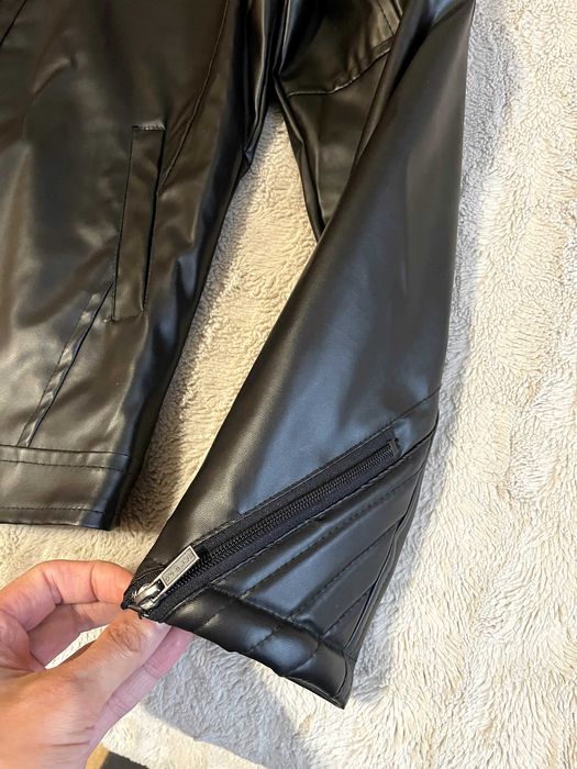 Чоловіча куртка з еко шкіри