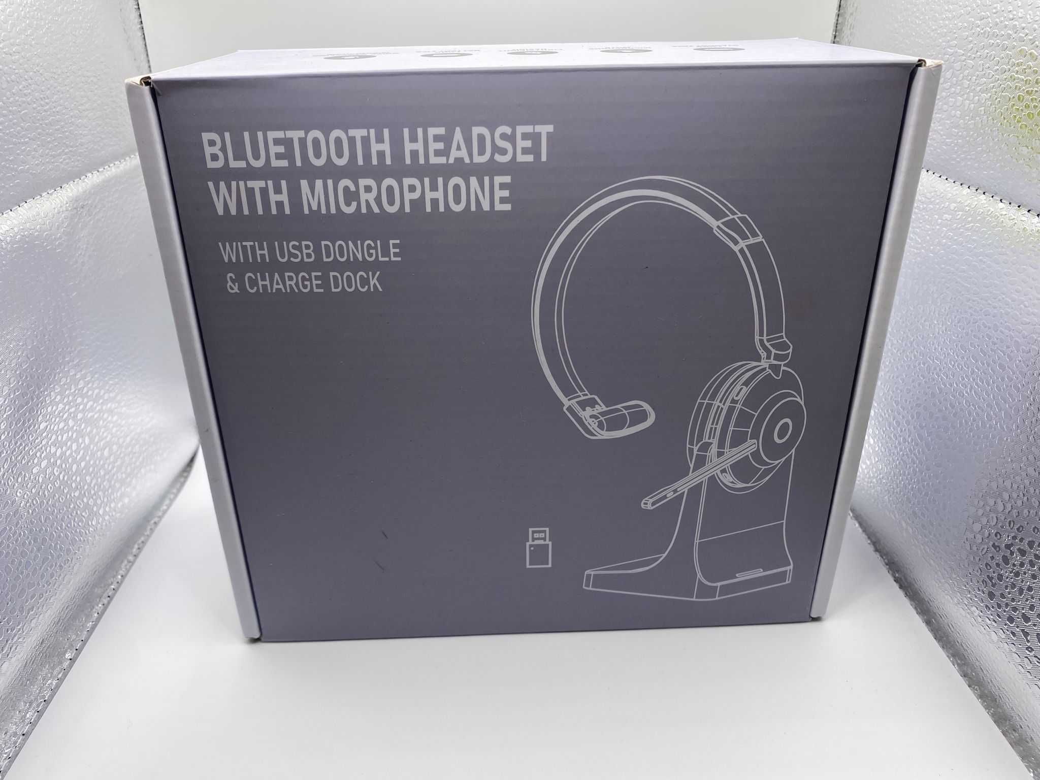 Słuchawki z mikrofonem Bluetooth z redukcją szumów – 45 godzin pracy,