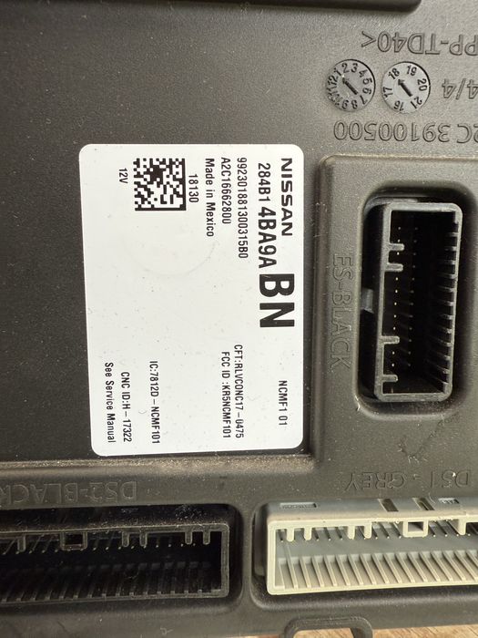 Блок эбу блок BCM Nissan Rogue T32.